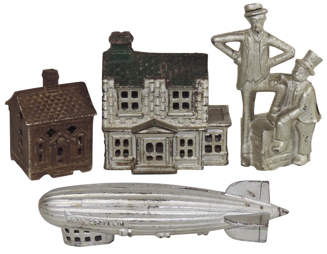 Still banks (4), "Graf Zeppelin" Blimp, A. C. Williams, (1 of 1)