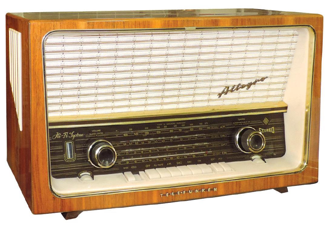 Radio, TelefunkenAllegro, Model 5183Wexport, wood,
