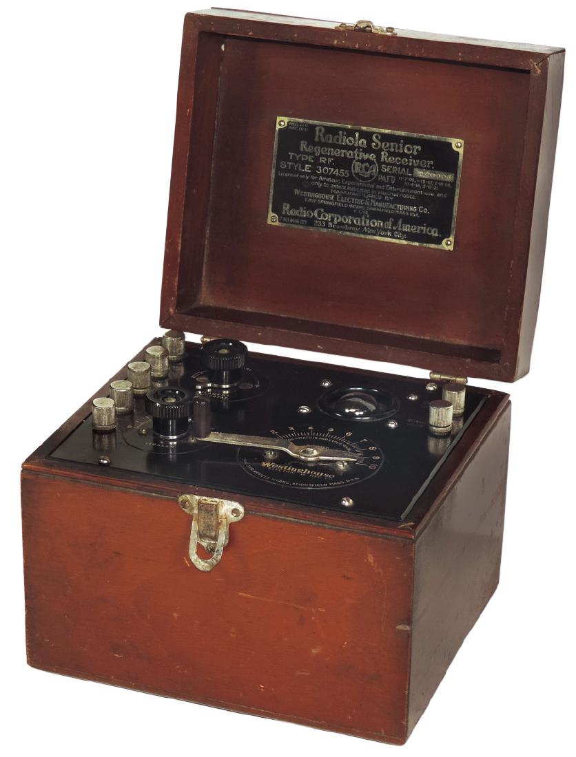 Radio, RCA, Model Radiola Senior Type R. F., wood, (1 of 1)