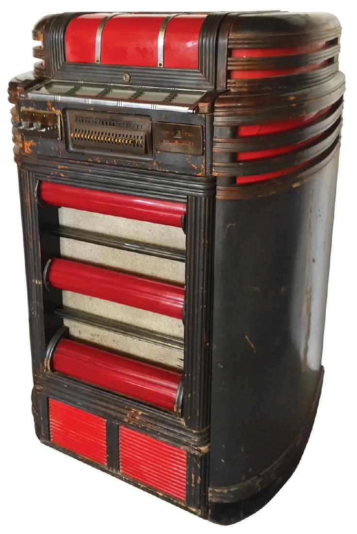 Coin-operated jukebox, Seeburg Regal, c.1938, 3-coin (1 of 1)