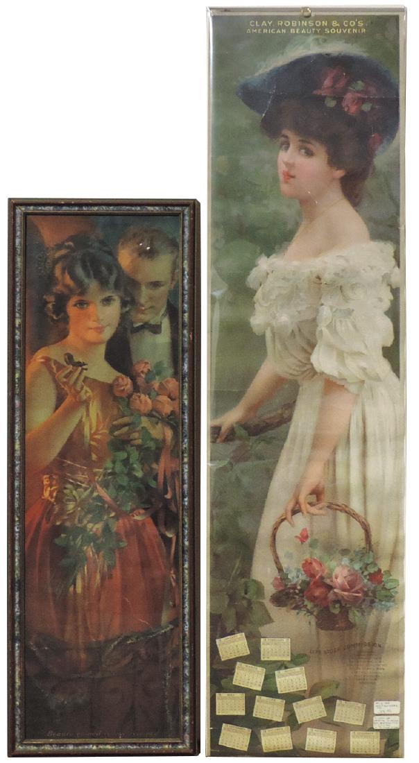 Advertising Yard Long calendar & print (2), 1910 (1 of 1)