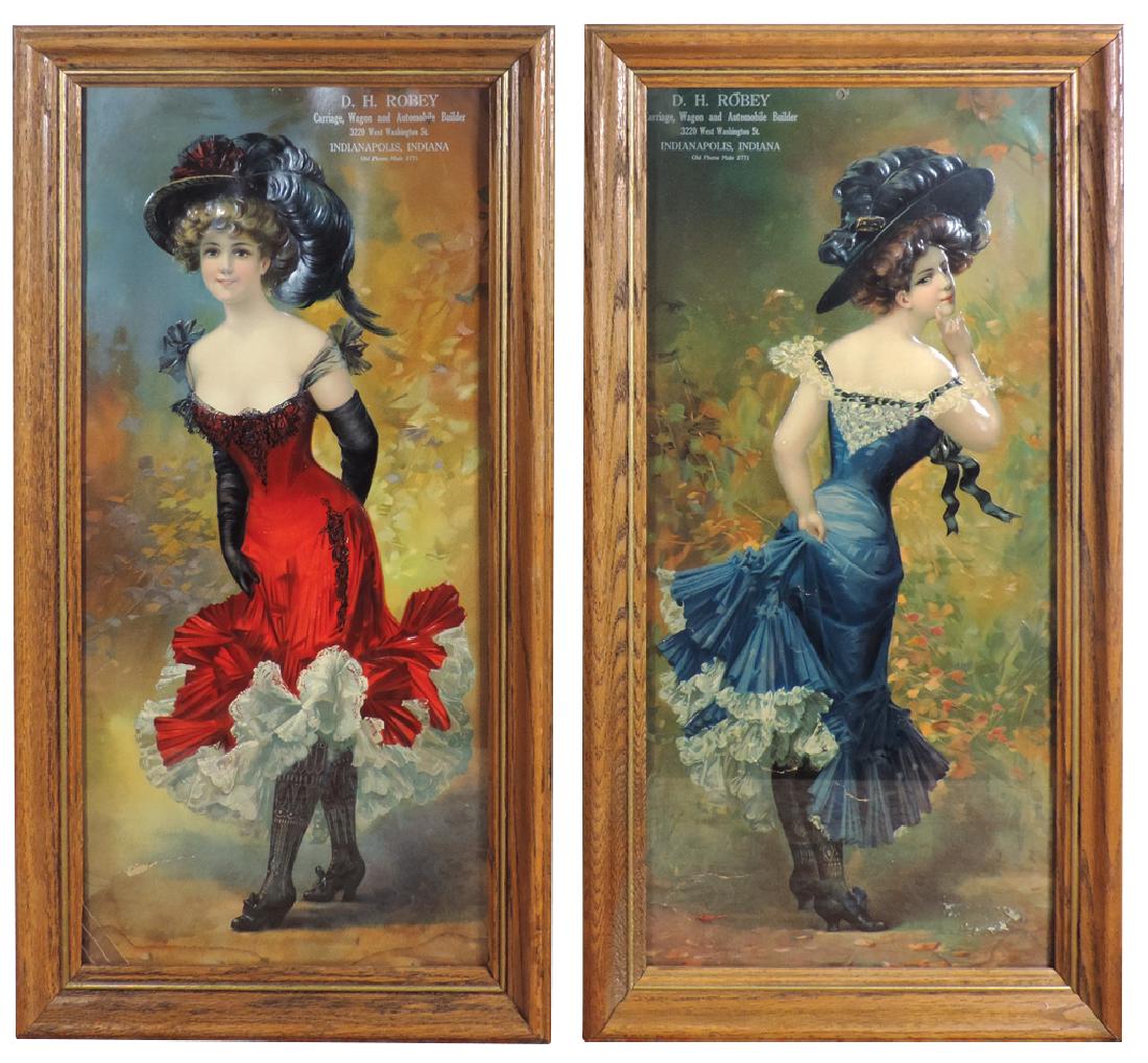 Advertising prints (2), D. H. Robey, Carriage, Wagon & (1 of 1)