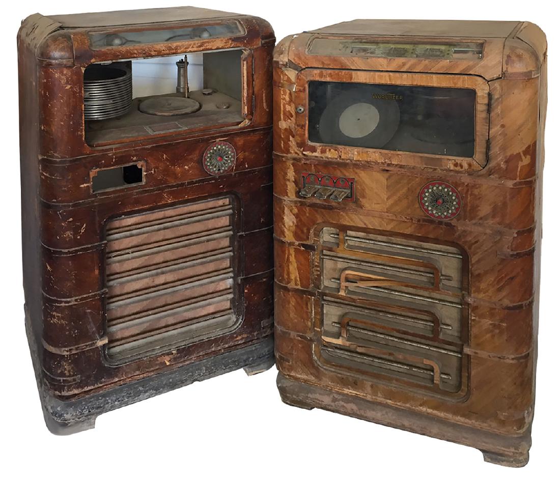 Coin-operated jukeboxes (2), both Wurlitzer 616's, (1 of 3)