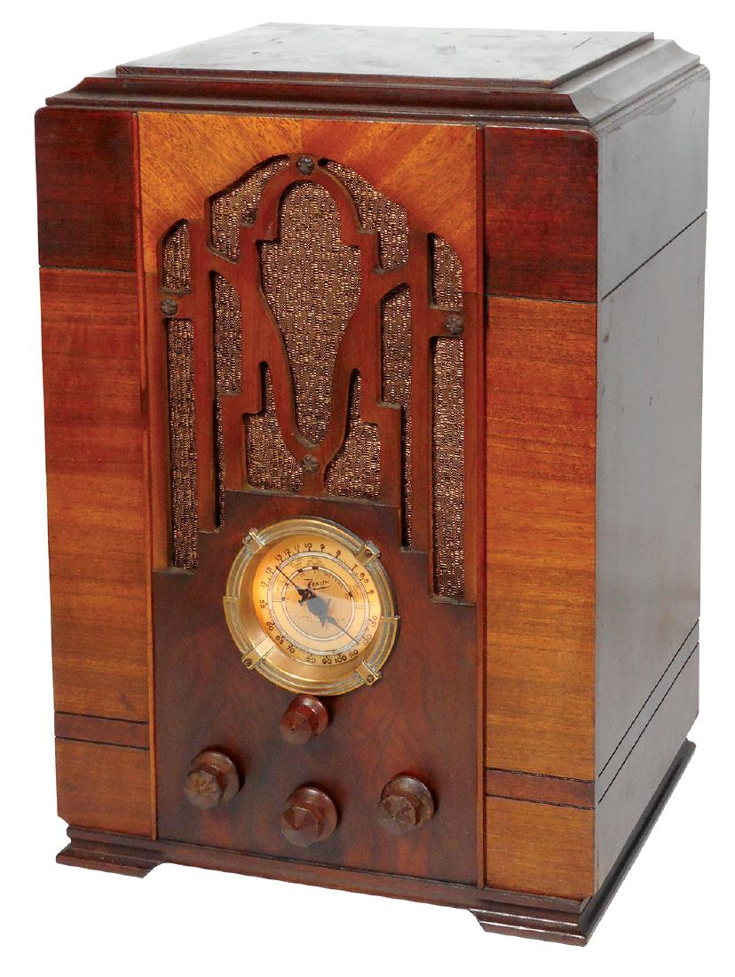 Radio, Zenith Model 807 Tombstone, broadcast & shortwav (1 of 1)