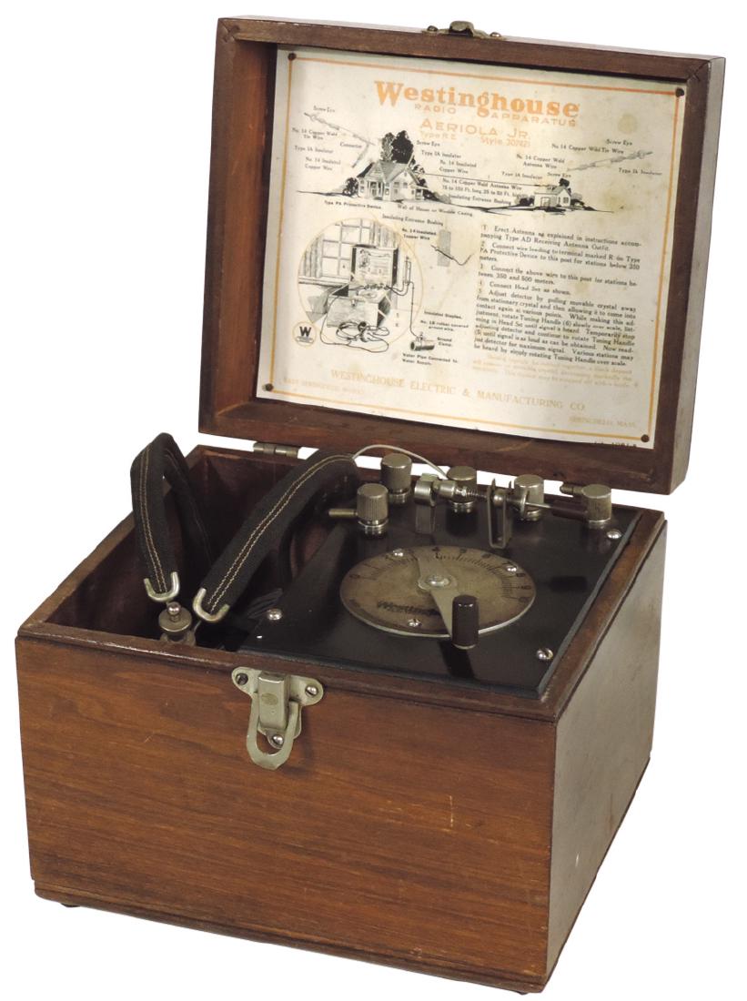 Radio, Westinghouse, Model Areola Jr. Type R E (1 of 1)