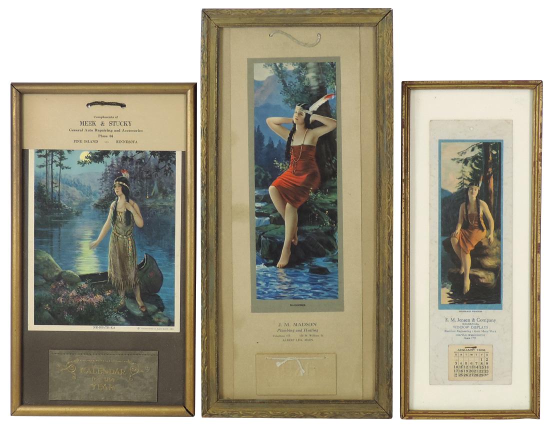 Native American calendars (3), "Nacoochee" by Homer (1 of 1)