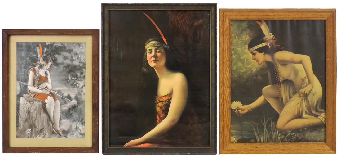 Native American framed prints (3), "Tacinca" by (1 of 1)