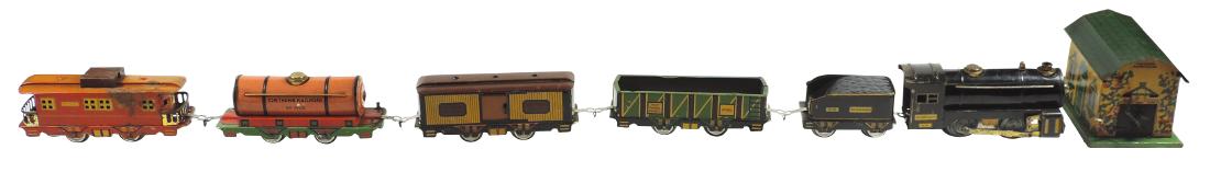 Toy trains & powerhouse, Tom Thumb Railroad, loco 990, (1 of 1)