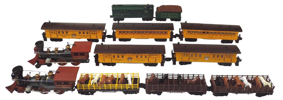 Toy trains (2), Lionel, includes engine 1872, (1 of 1)