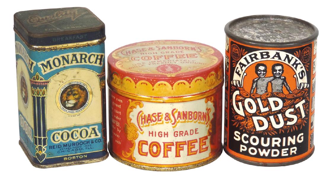 Country store sample tins (3), Monarch Cocoa, (1 of 1)