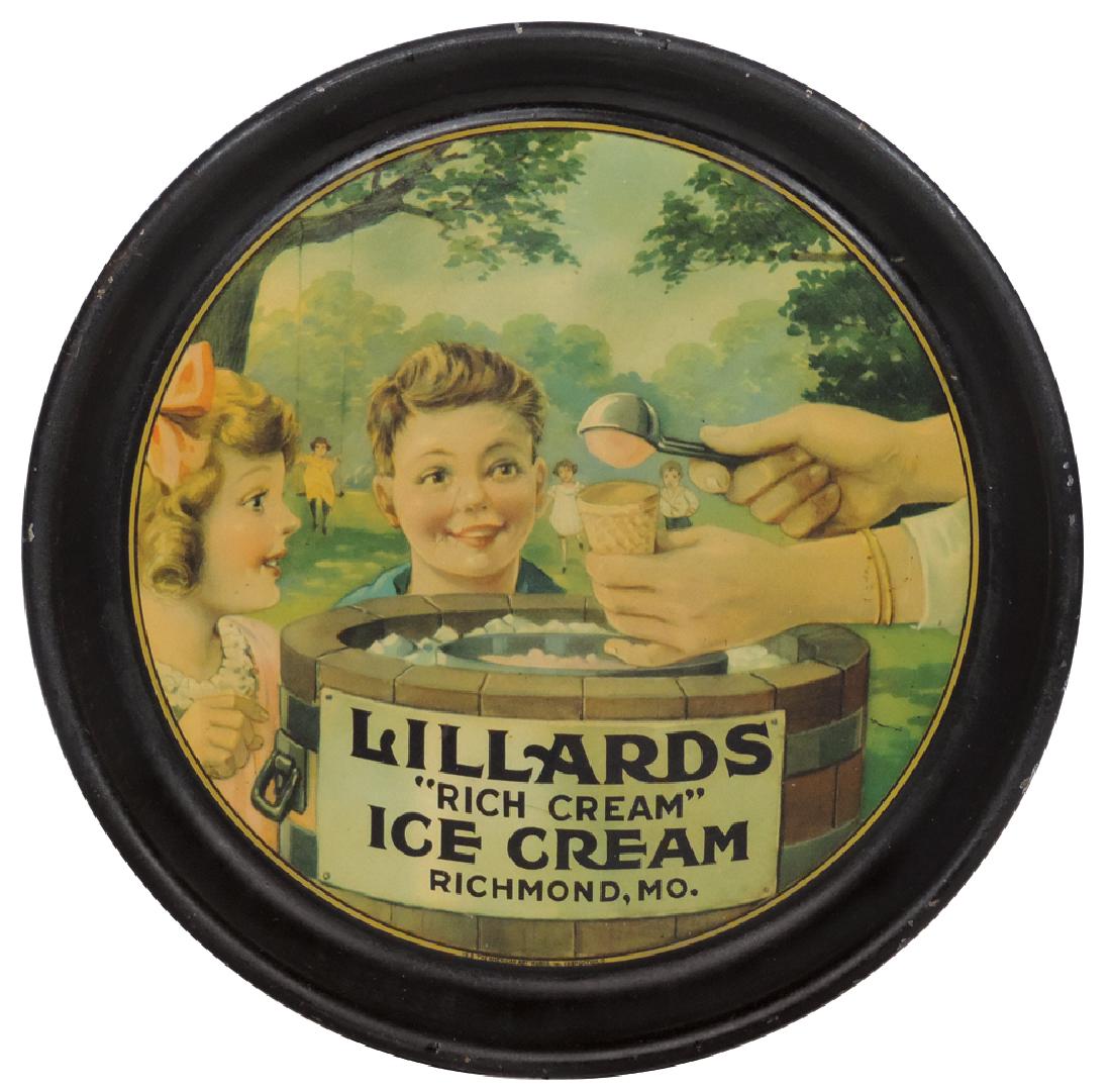 Ice cream serving tray, Lillards Ice Cream-Richmond, (1 of 1)