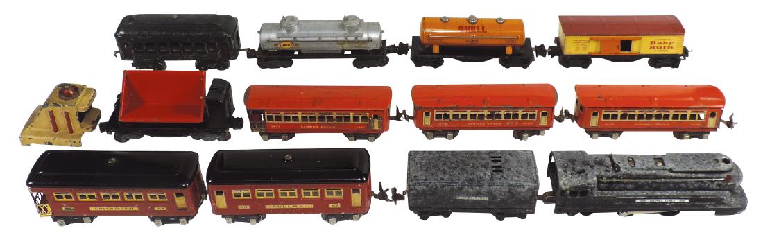 Toy trains (13 pcs), Lionel, loco 1688, coal car 1689T, (1 of 1)