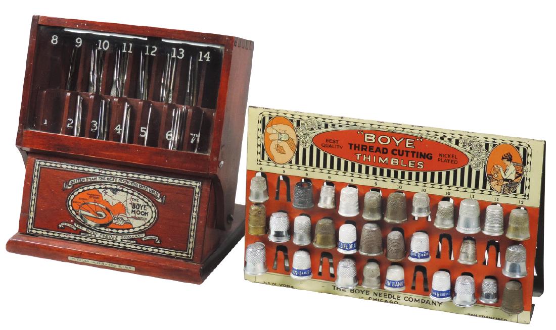 Country store sewing counter displays (2), Boye (1 of 1)