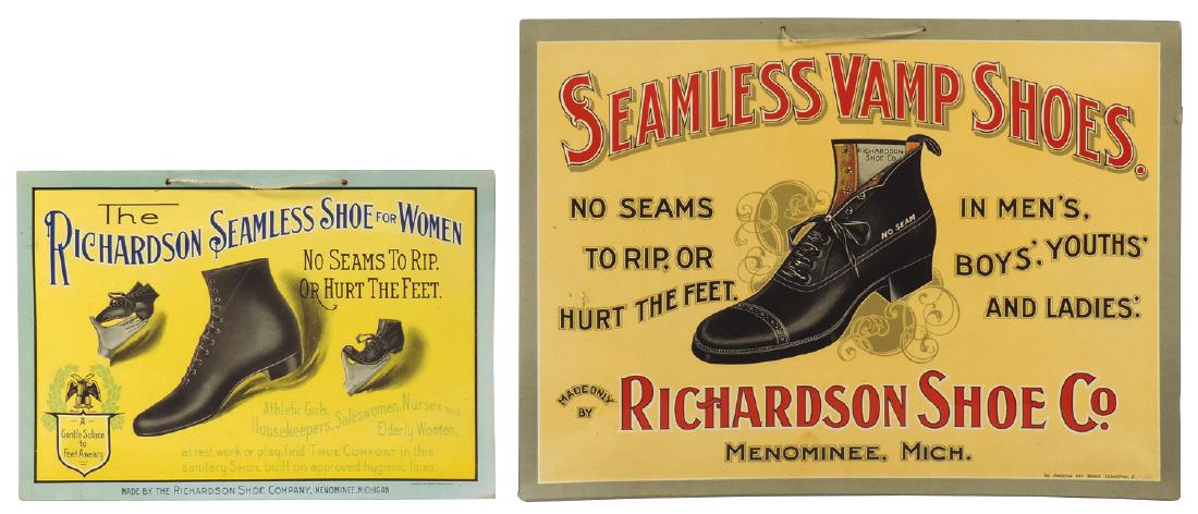 Country store shoe signs (2), Seamless Vamp Shoes from (1 of 1)