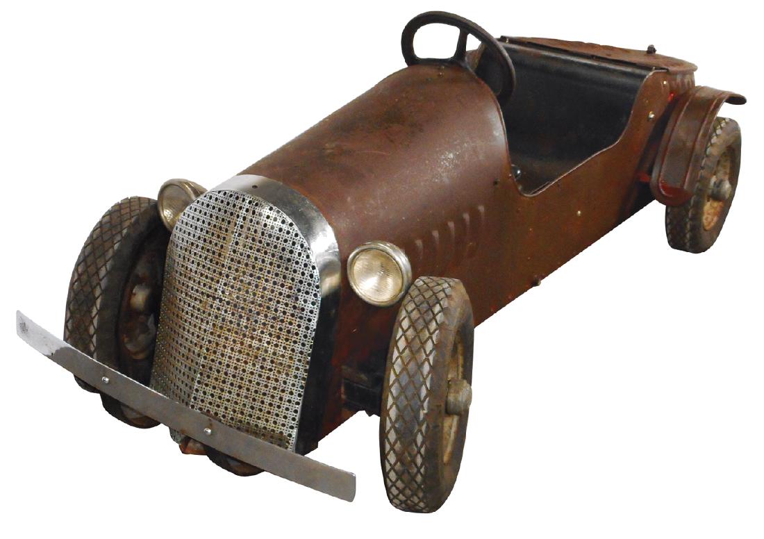 Miniature roadster, motorized Custer Car built by (1 of 4)