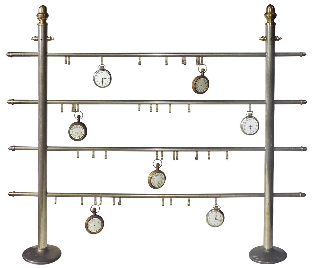 Watchmaker's repair station, brass & nickel plate (1 of 1)