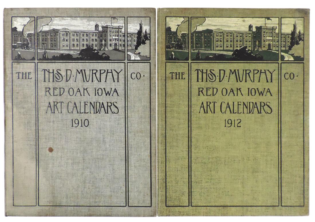 Salesman sample Art Calendar Books (2), The Thos. D. (1 of 2)
