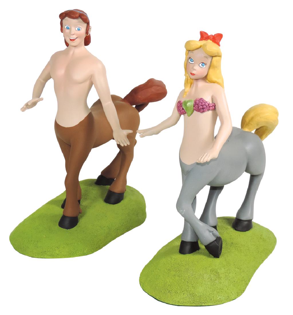 Walt Disney studio plugs (2), Centaur & Centaurette (1 of 1)
