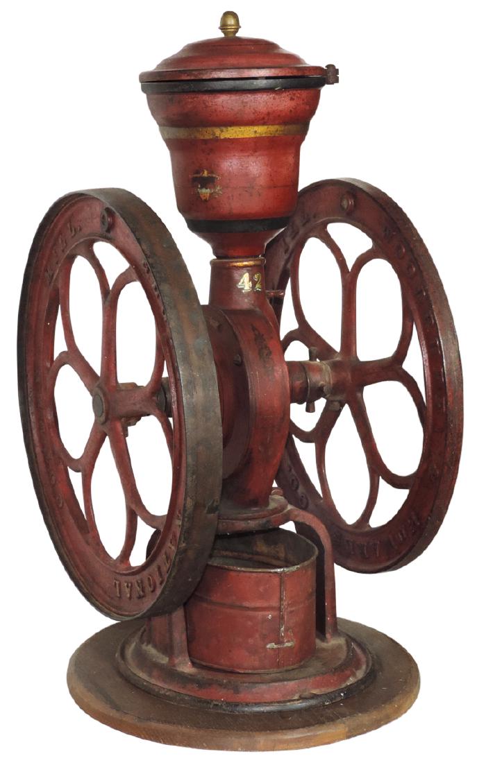 Country store coffee grinder, Elgin National 42,
