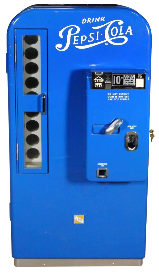 PepsiCola machine, Rare VMC 81, c.1950's, older