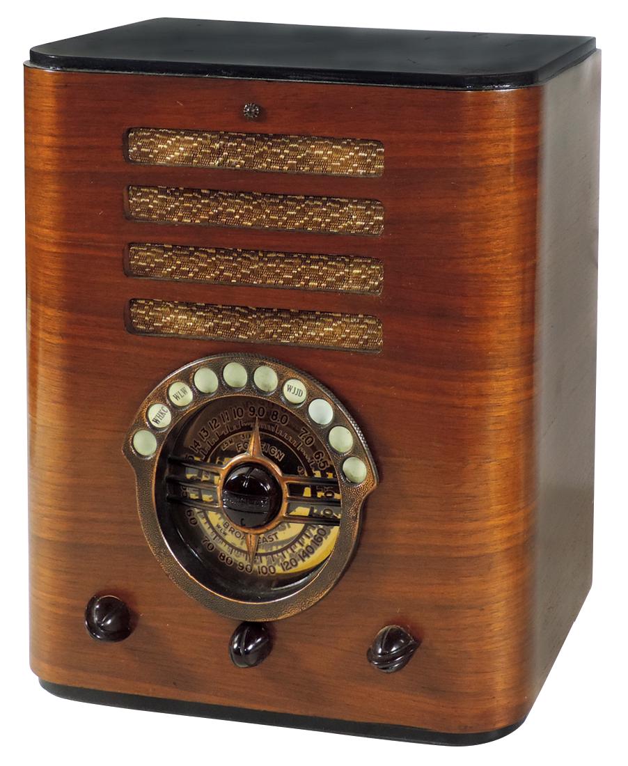 Radio, Crosley, "Quiktune Fiver", Model 547, 2-tone (1 of 1)