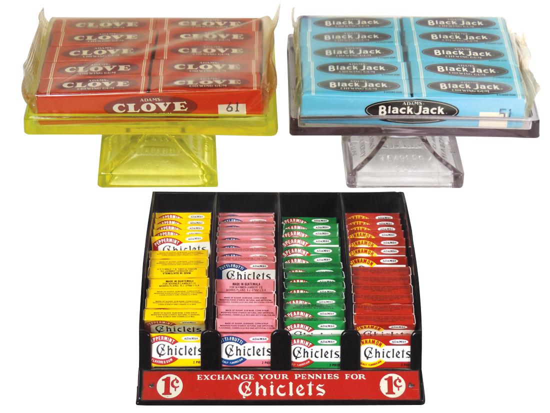 Country store chewing gum displays (3), Clarks Teaberry (1 of 1)