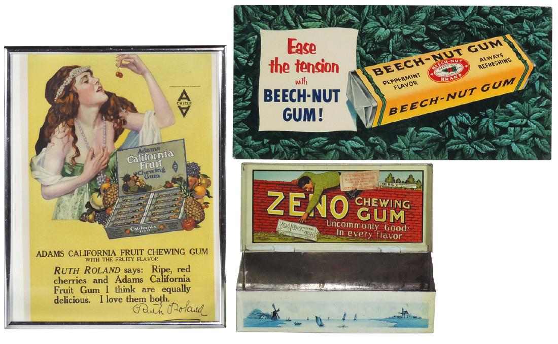 Country store chewing gum items (3), Zeno Chewing Gum (1 of 1)
