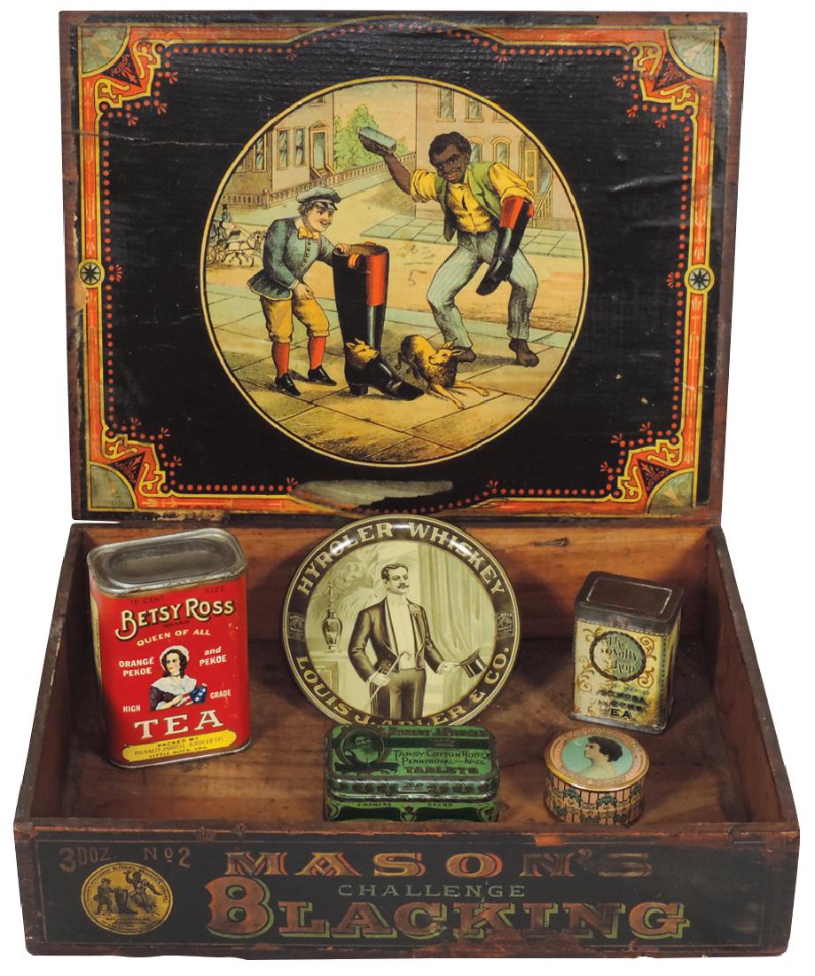 Country store advertising items (6), Mason Blacking (1 of 1)