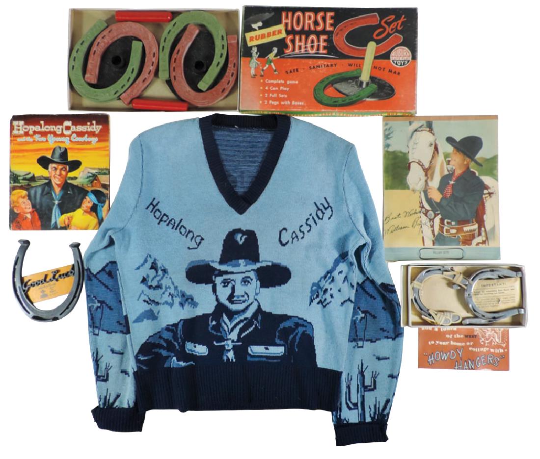 Cowboy items (6), Hopalong Cassidy & Topper child's (1 of 1)