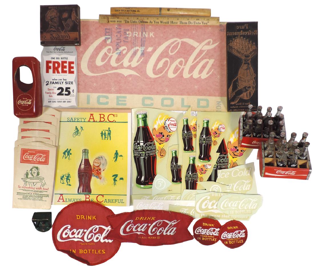 Coca-Cola smalls (15+), Action cap catcher & bottle (1 of 1)