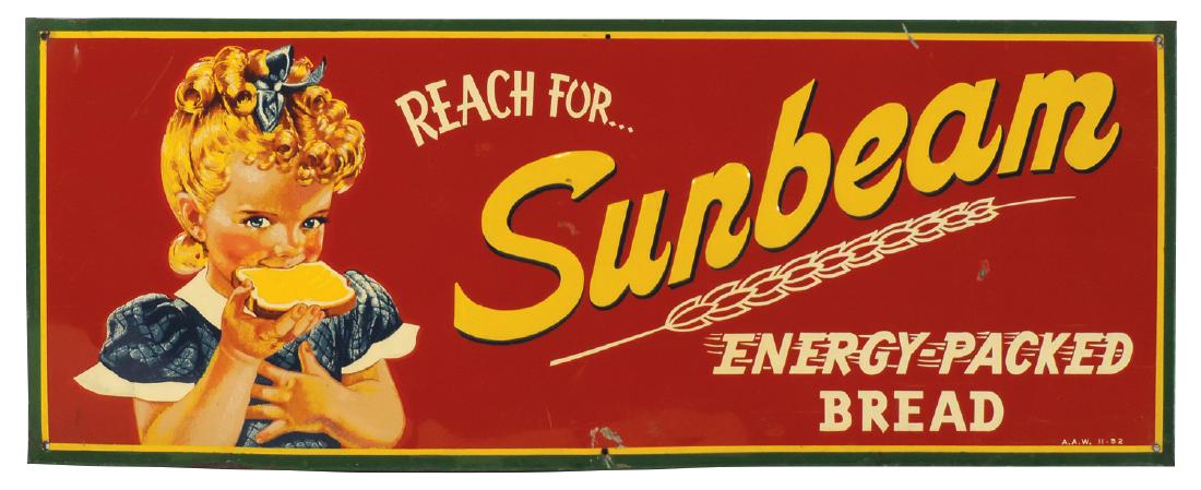 Country store sign, Sunbeam Bread, pictures Little Miss (1 of 1)