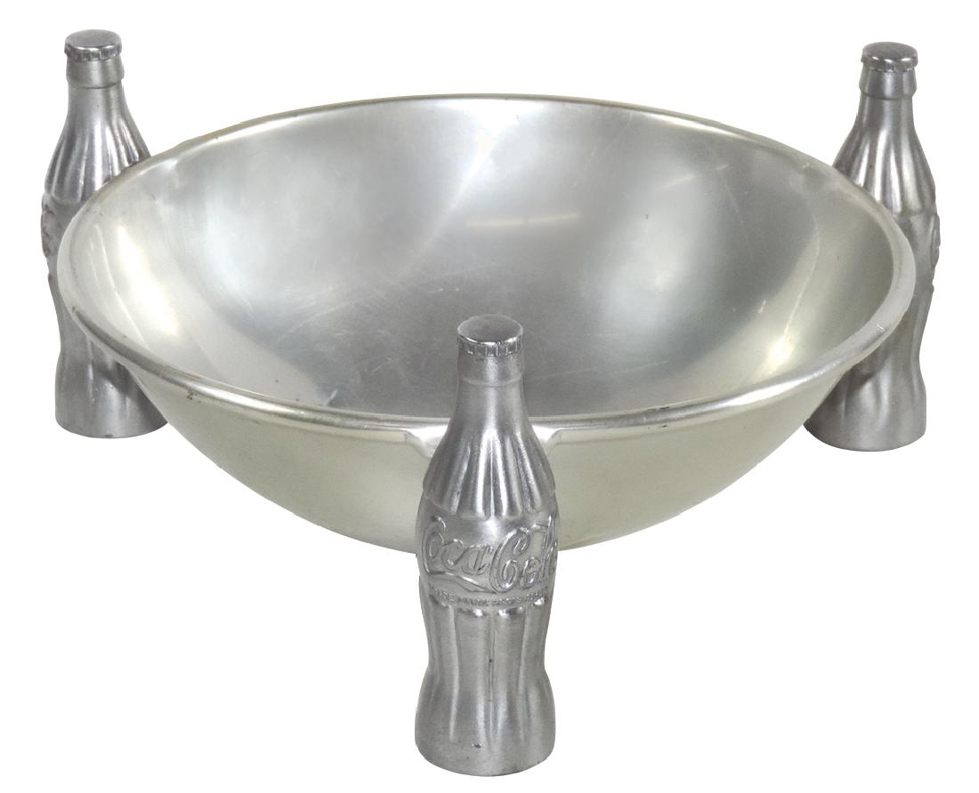 Coca-Cola pretzel dish, mfgd by The Brunhoff Mfg Co., (1 of 1)