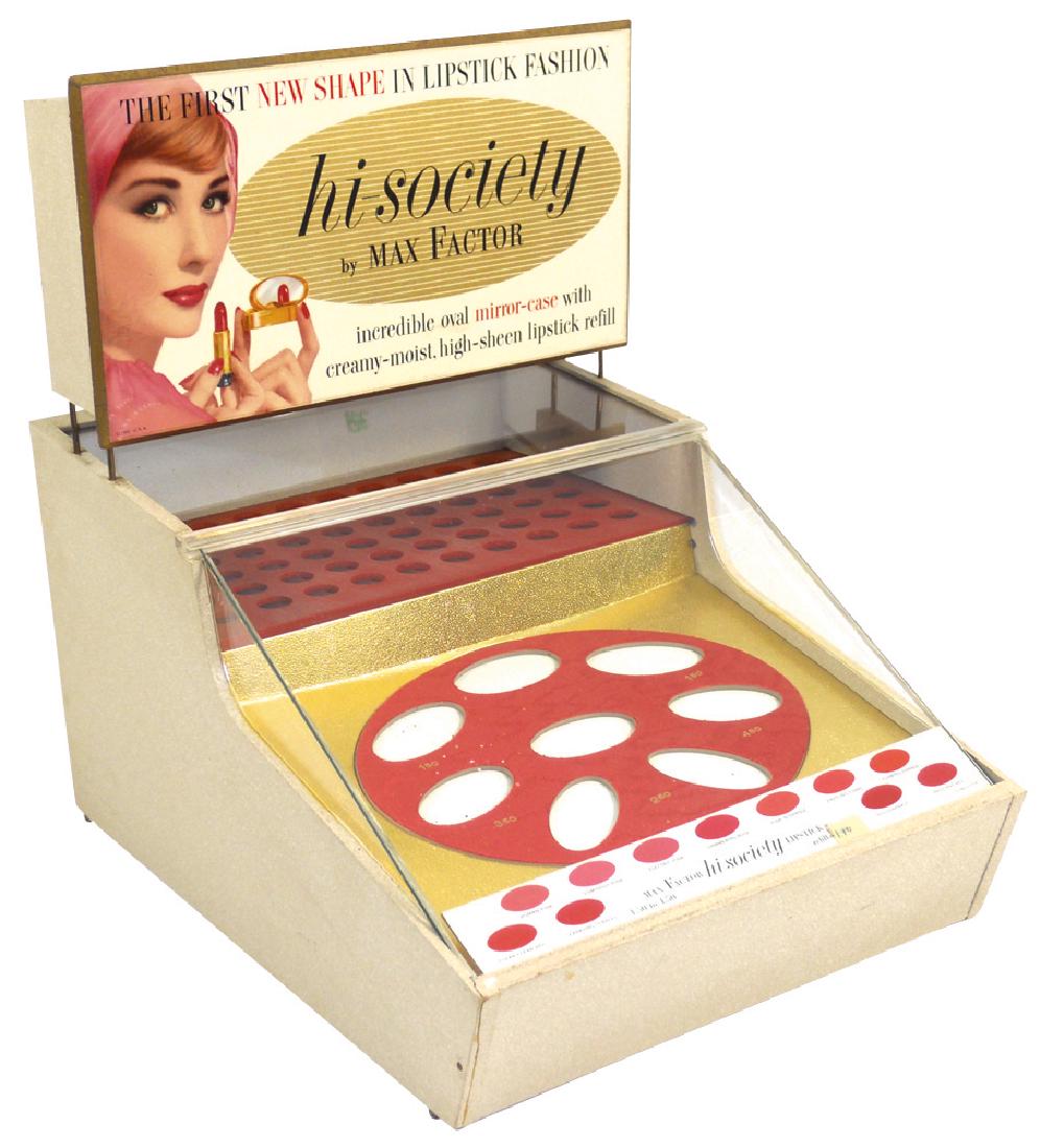 Cosmetic display, Max Factor hi-society lipstick (1 of 1)