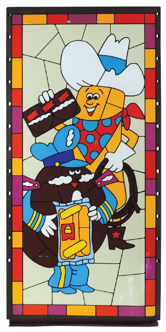 Country store sign, Hostess Cakes, metal, pictures (1 of 1)