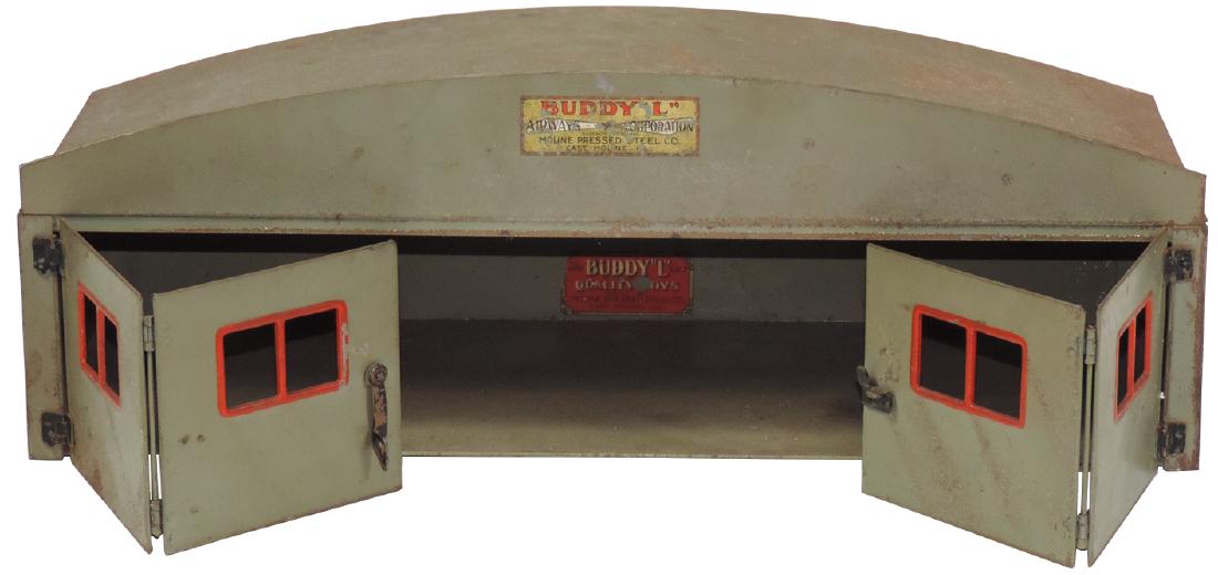 Toy Buddy "L" Hanger, painted pressed steel, (1 of 1)