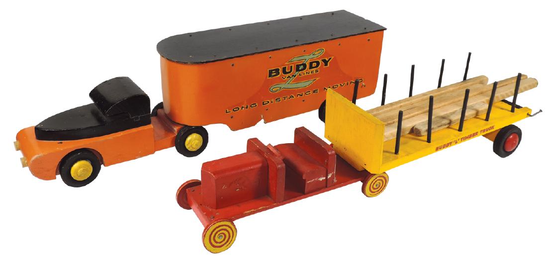 Toys Buddy "L" (2), Deluxe Trailer Timber Truck (1 of 1)