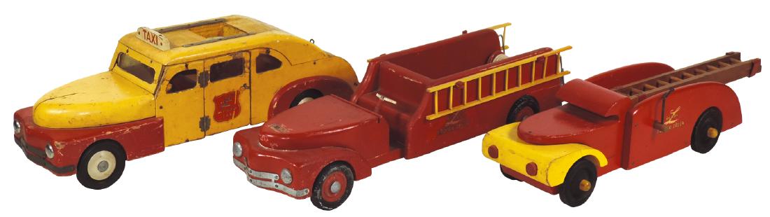 Toys Buddy "L" (3), Hook and Ladder w/Automatic Bell, (1 of 1)