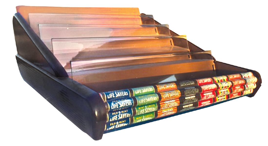 Candy store Lifesavers counter display, molded plastic (1 of 1)