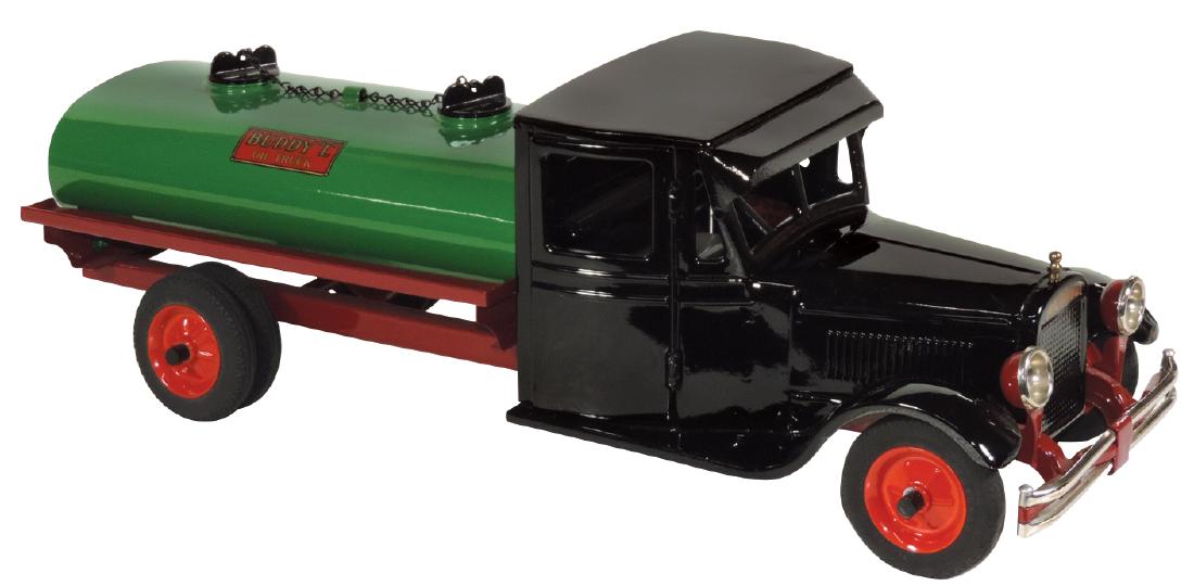 Toy Buddy "L" Oil Truck, Model 2003, painted pressed st (1 of 1)