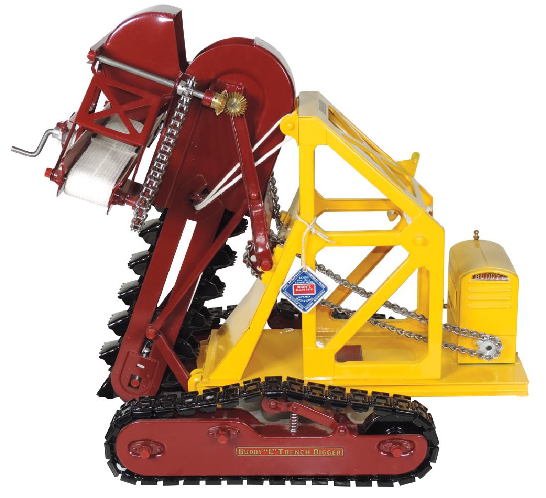 Toy Buddy "L" Trench Digger, by T-Reproductions, painte (1 of 2)