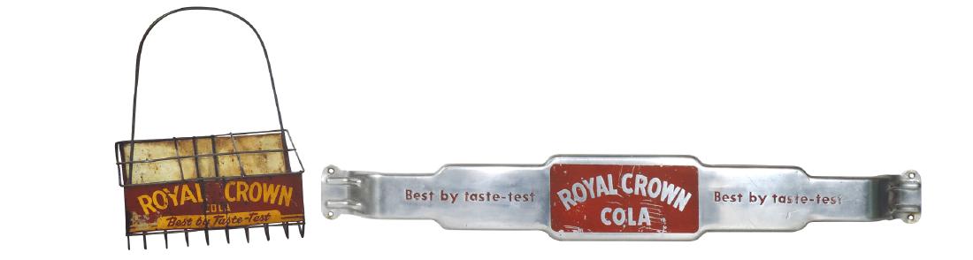 Soda fountain door push & bottle carrier (2), both (1 of 1)