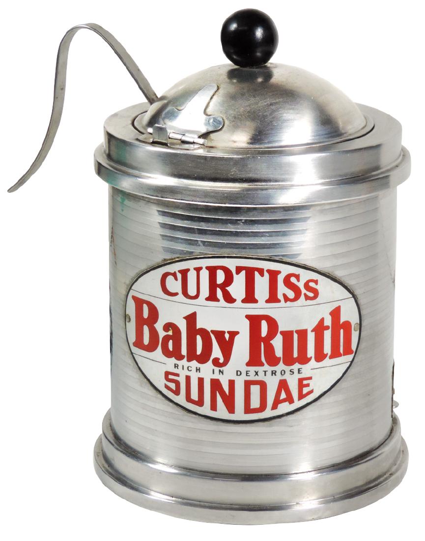 Soda fountain ice cream topping dispenser, Curtiss Baby (1 of 1)