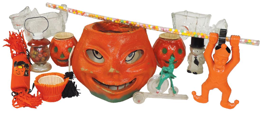 Halloween & glass candy containers (11), 3 are (1 of 1)