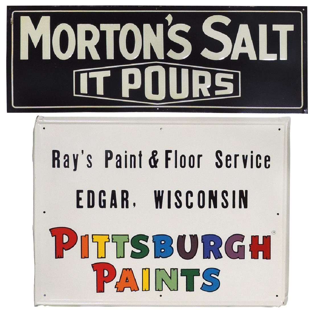Hardware store paint & salt signs (2), Pittsburgh (1 of 1)