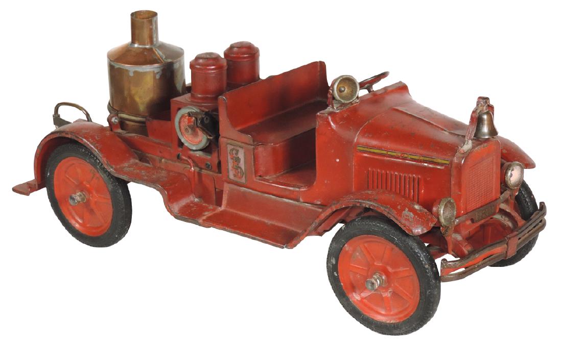 Toy Buddy "L" Pumping Fire Engine, Model 205-AB, red (1 of 1)