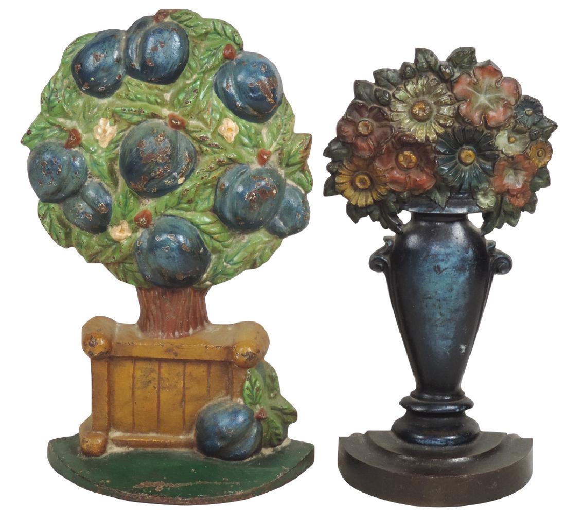 Doorstops (2), Bradley & Hubbard Flower Garden, (1 of 2)