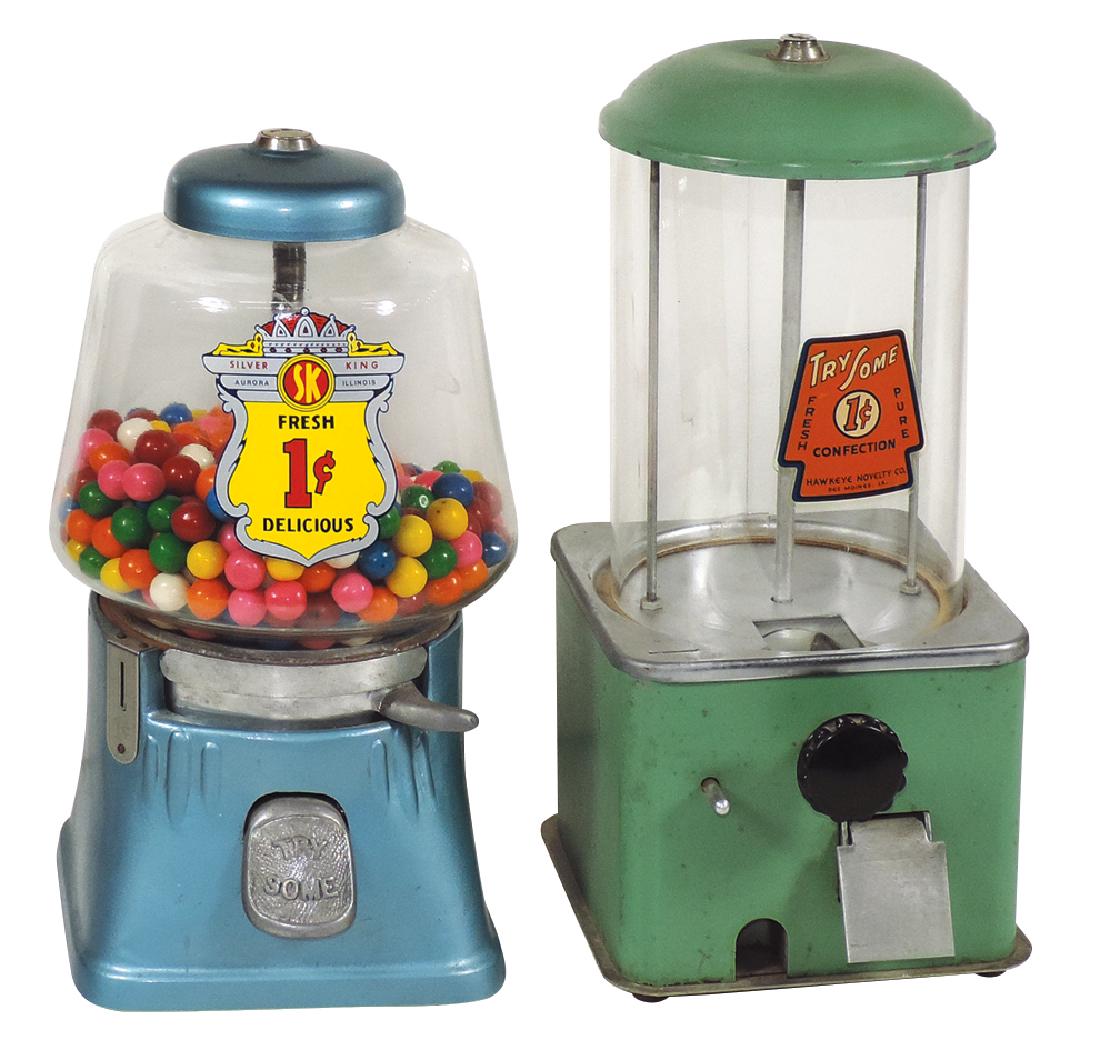 Coin-operated vendors (2), Hawkeye Novelty Co. 1 Cent (1 of 1)