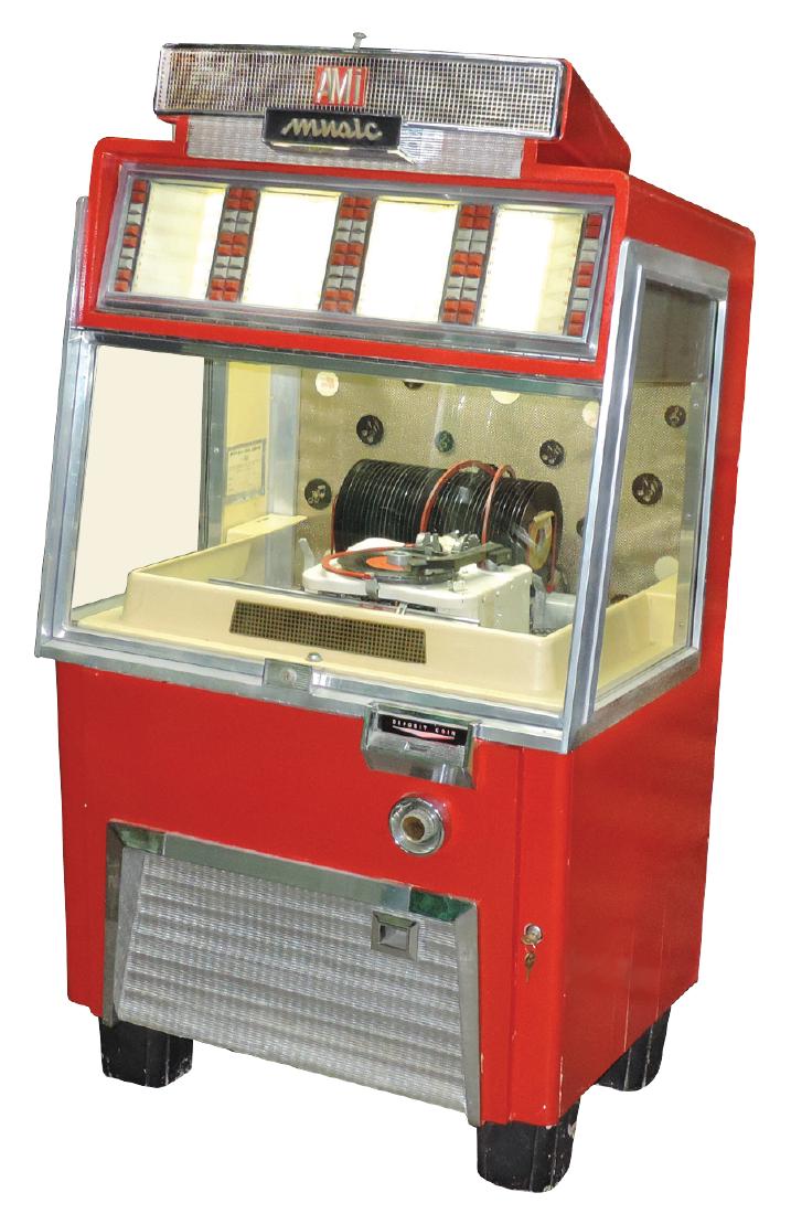 Coinoperated jukebox, AMI Model G80, 51025 Cent, 40