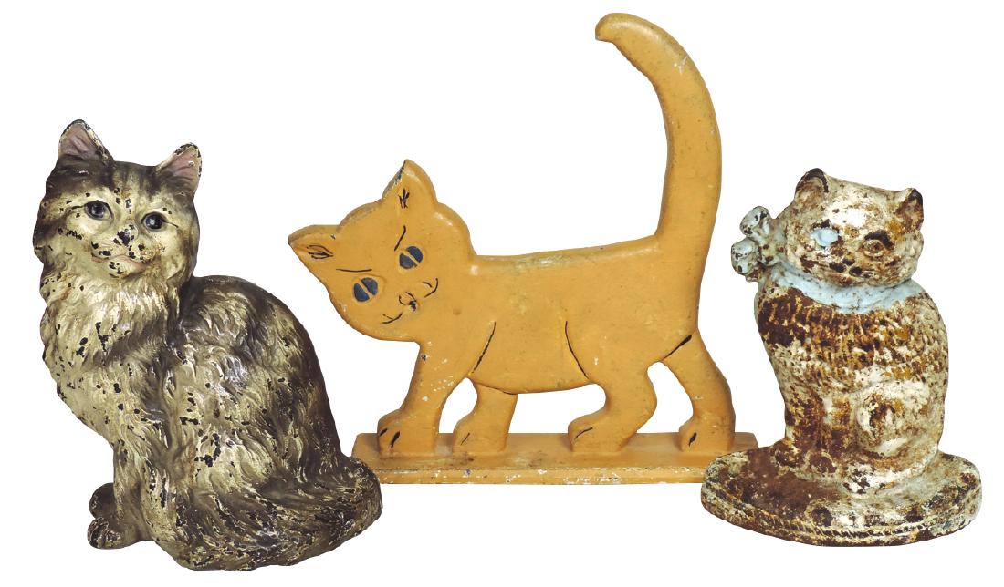 Doorstops (3), all cats-Hubley Persian Cat (1 of 2)