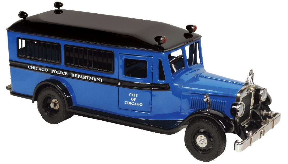 Toy Retro Police Wagon, "City of Chicago Police (1 of 1)
